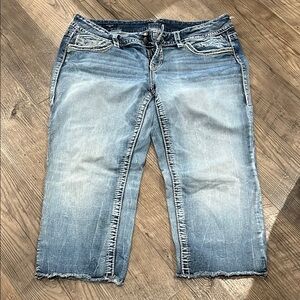 Vigoss Light Blue Cropped Jeans